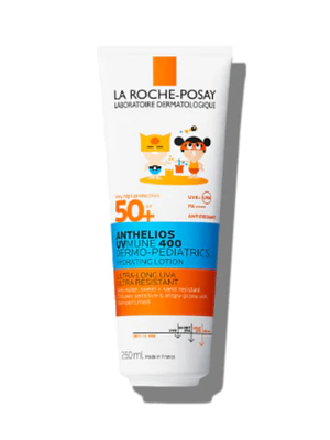 Anthelios Protector solar Dermo-Pediatrics UVMune 400  FPS 50+ 250 ml. La Roche-Posay
