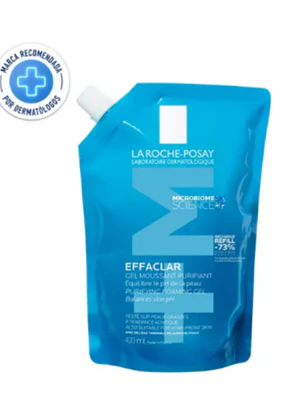 Effaclar Gel limpiador purific Refill 400 ml. La Roche-Posay