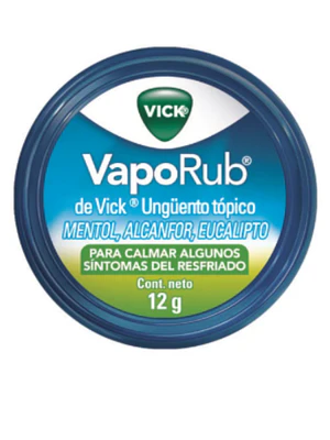VickRub Ungüento tópico Lata 12 g. 12 Unidades