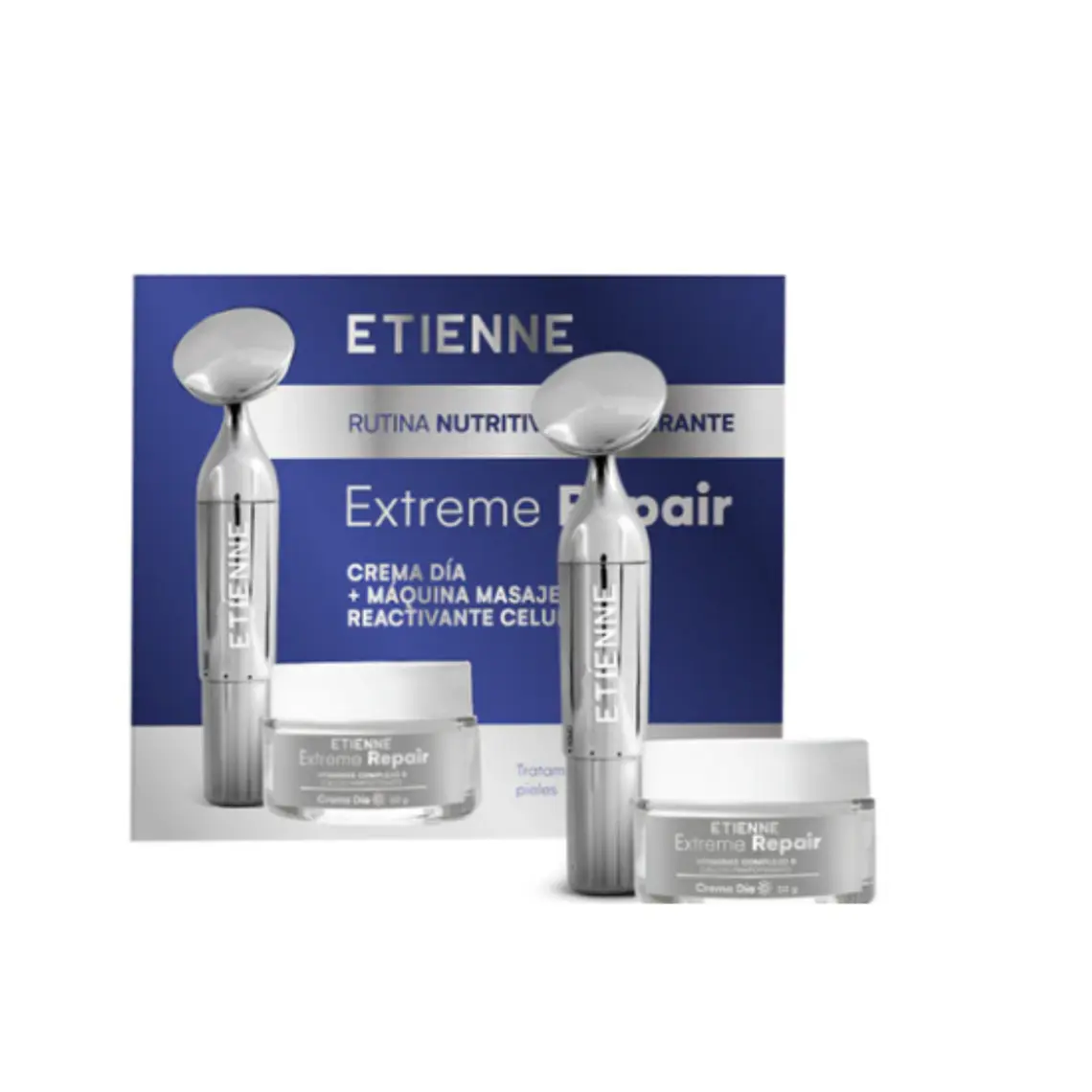 ETIENNE CREMA XTREM REPAIR DIA X 50 GR + MAQUINA MASAJEADORA 1