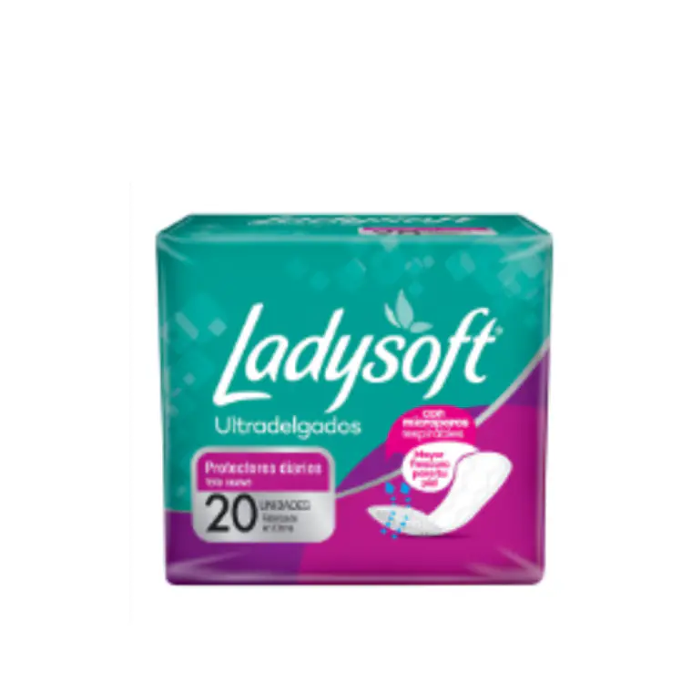 Ladysoft Ultra Delgado Diario Prot X 20 1