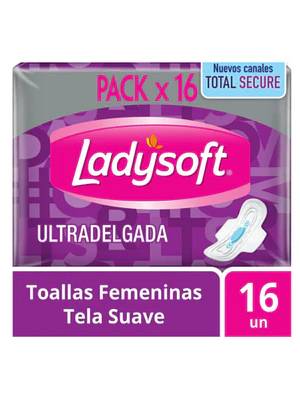 Ladysoft Ult Delg Suave Toalla X 16