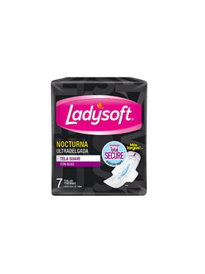 Ladysoft Toa Nocturna Tela Suave X 7 Und
