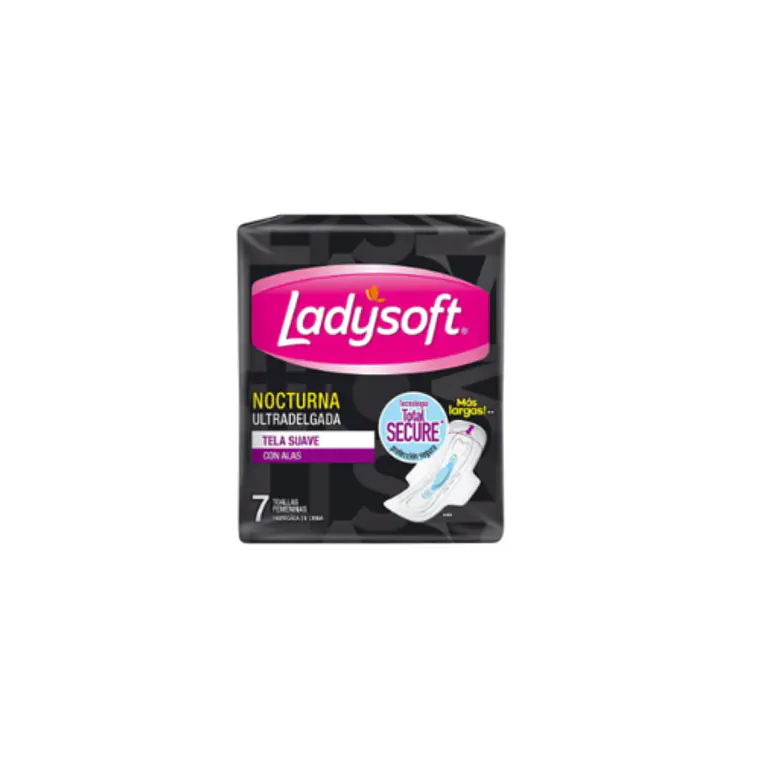 Ladysoft Toa Nocturna Tela Suave X 7 Und 1