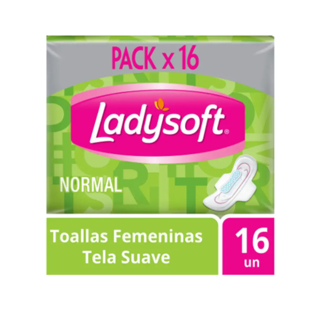 Ladysoft Normal Suave C/A Toalla X 16 1