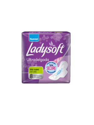 Ladysoft Ultra Delgada Suav C/A Toa X 8