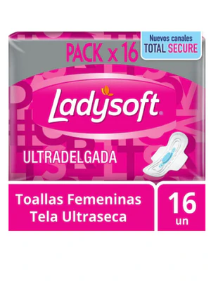 Ladysoft Ult Fina Seca C/A Toa X 16