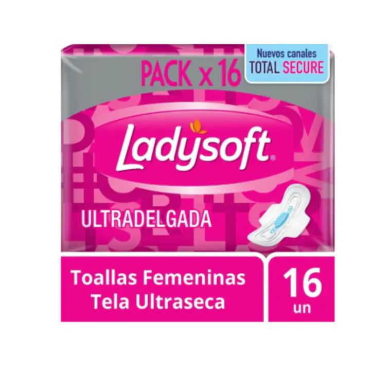 Ladysoft Ult Fina Seca C/A Toa X 16 1