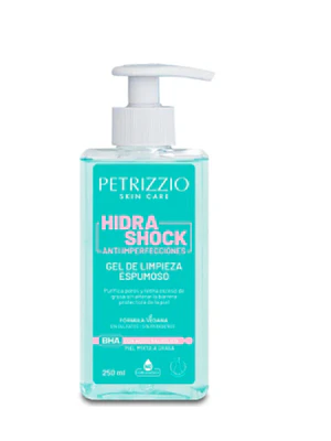 Petrizzio Gel De Limpieza Hidra Shock Anti Imperfecciones X 250 Ml