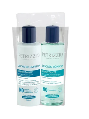 Leche Limpiador X 200 Ml + Locion Tonica X 200 Ml Pack Petrizzio