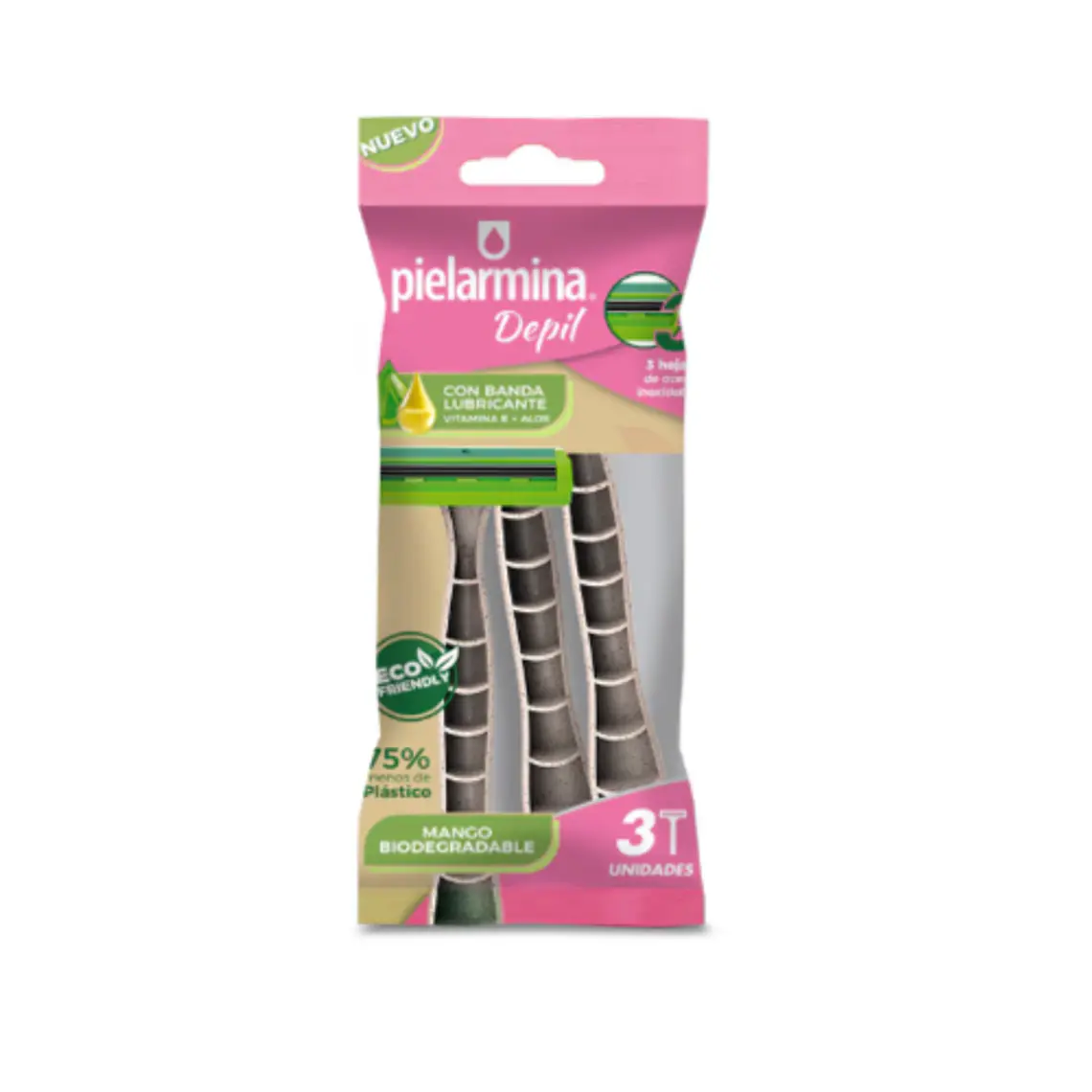 Pielarmina Rasuradora Eco X 3 Und 1