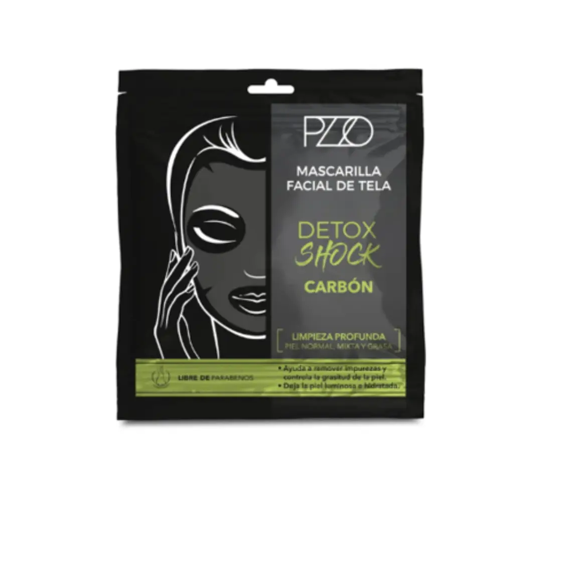 Mascarilla Tela Carbon Detox Shock 1