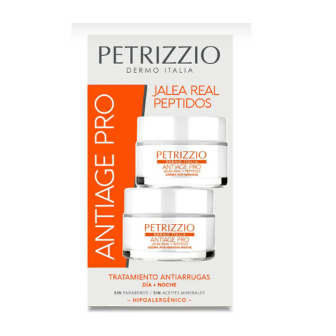 Estuche Anti-age Pro Jalea real Péptidos Día+ Noche. Petrizzio 1