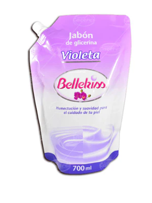 Jabón de glicerina Violeta Doypack 1,5 litros. Bellekiss
