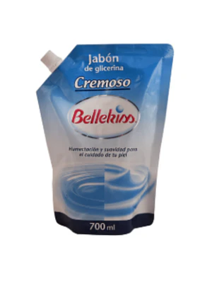 Jabón de glicerina cremoso Doypack 1,5 litros. Bellekiss