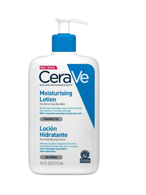 Cerave Loción hidratante 473 ml.