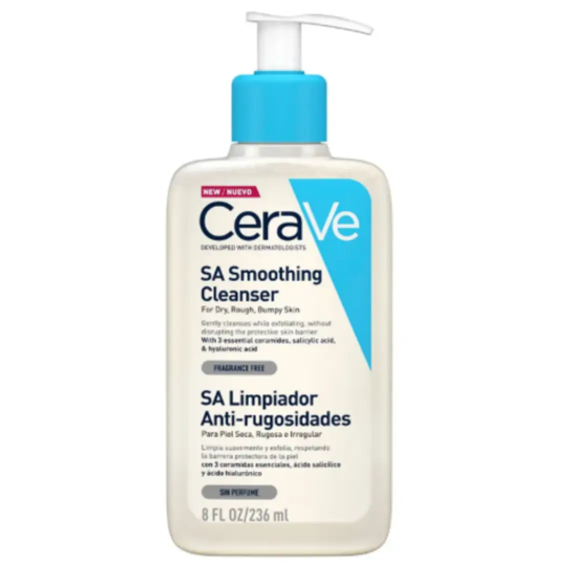 Cerave SA Limpiador anti-rugosidades 236 ml. 1