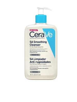 Cerave SA Limpiador anti-rugosidades 473 ml.