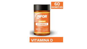 Infor Vit Vitamina D Gomitas por 60