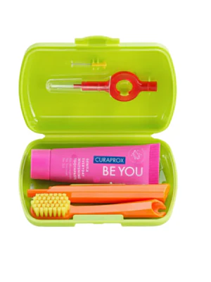 Curaprox Set De Viaje Ortho Green (Verde) 10Ml