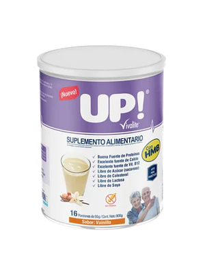 Vivalite Up! Vainilla Con Hmb por 900  gramos