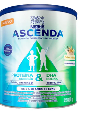 Ascenda Vainilla Polvo por 800G