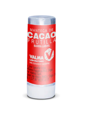 Manteca Cacao Frutilla Valma