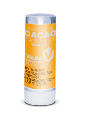 Manteca Cacao Damasco Valma
