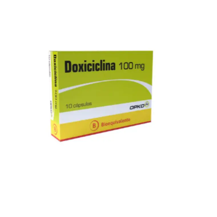 Doxiciclina (B) 100 mg 10 Cápsulas. 1