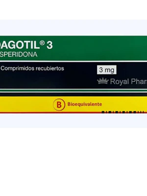 Dagotil (B) Risperidona 3 mg 30 Comprimidos recubiertos.