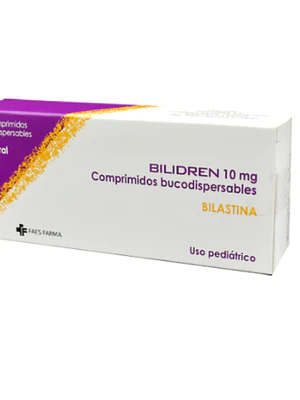 Bilidren Bilastina 10 mg 30 Comprimidos.
