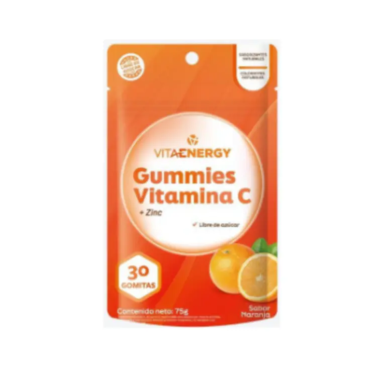 Vitamina C + Zinc Gomitas por 30  unidades  Viyaenergy 1