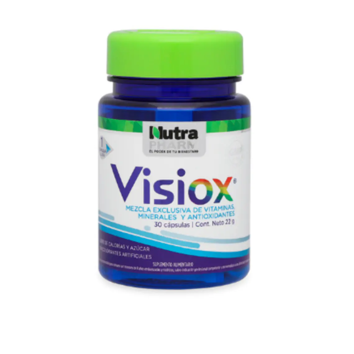 Visiox 30 Cápsulas. Nutra Pharm 1