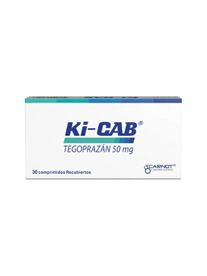 Ki-Cab Tegoprazán 50 mg 30 Comprimidos.