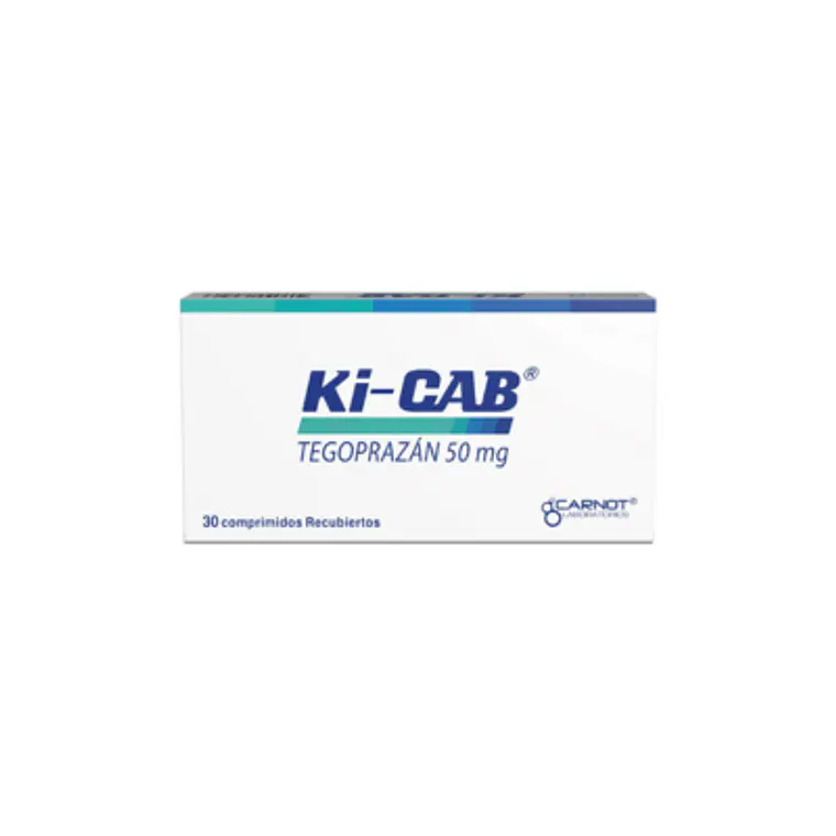 Ki-Cab Tegoprazán 50 mg 30 Comprimidos. 1