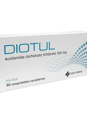 Diotul Acotiamida 100 mg 30 Comprimidos recubiertos.