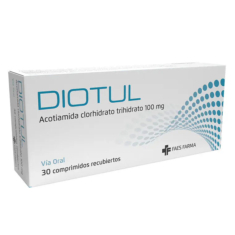 Diotul Acotiamida 100 mg 30 Comprimidos recubiertos. 1
