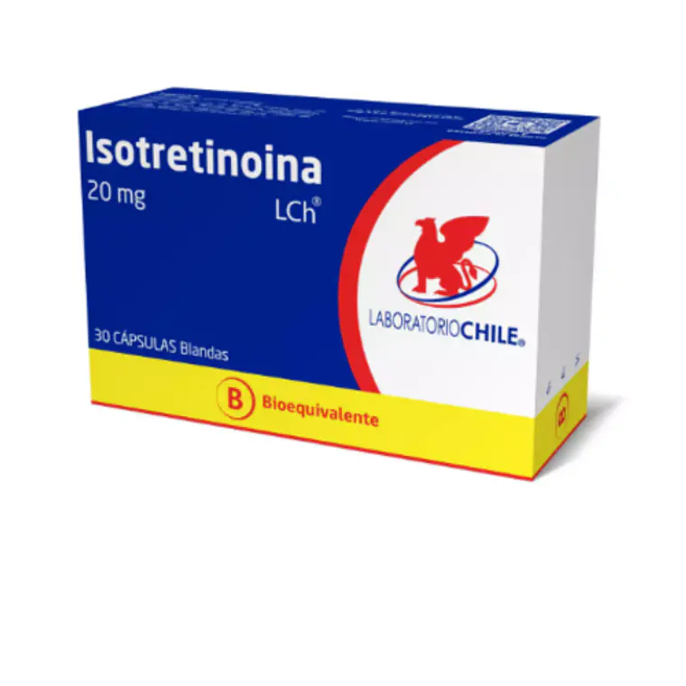 Isotretinoína (B) 20 mg 30 Cápsulas blandas. 1