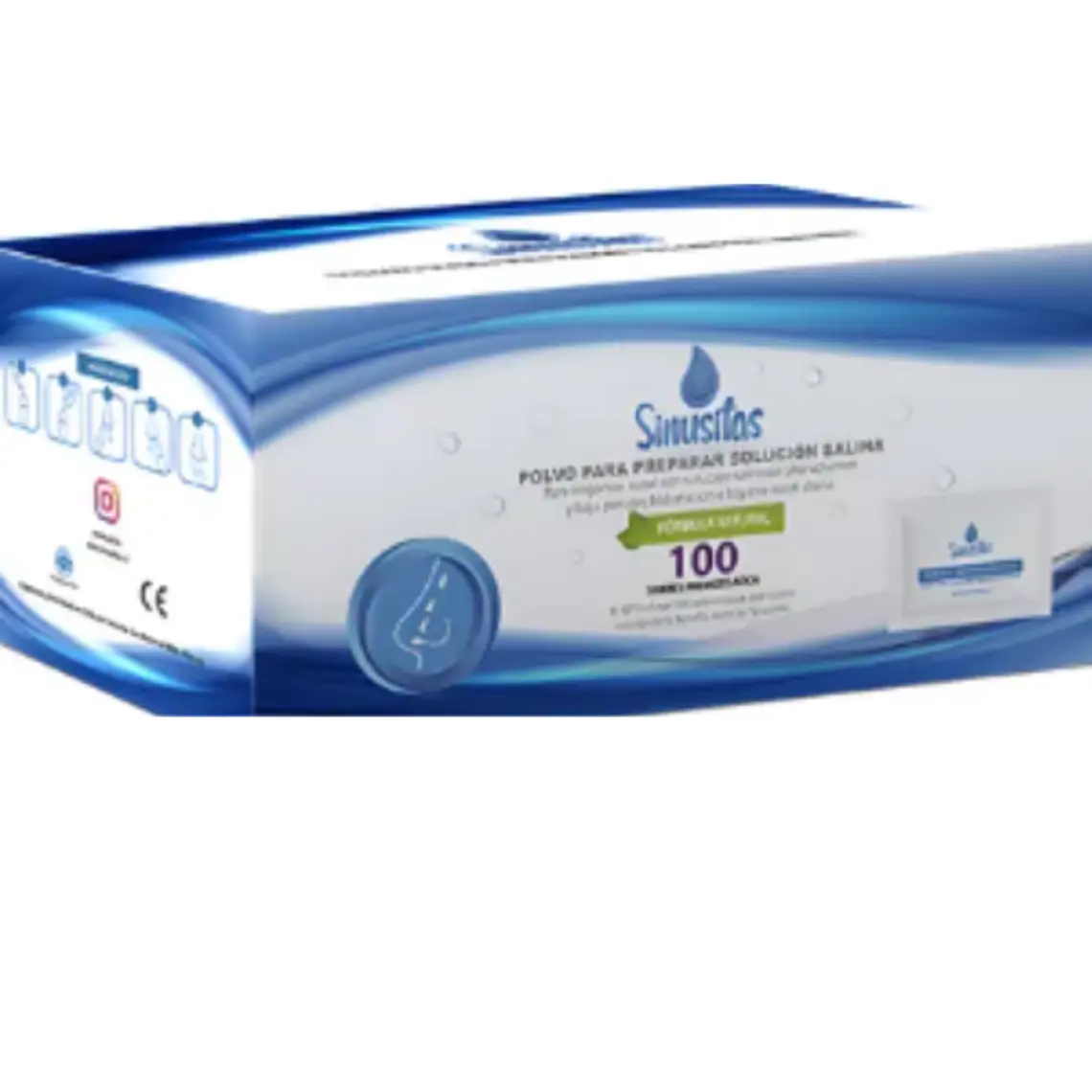 Sinusitas Recarga Sachet por 100  unidades  1