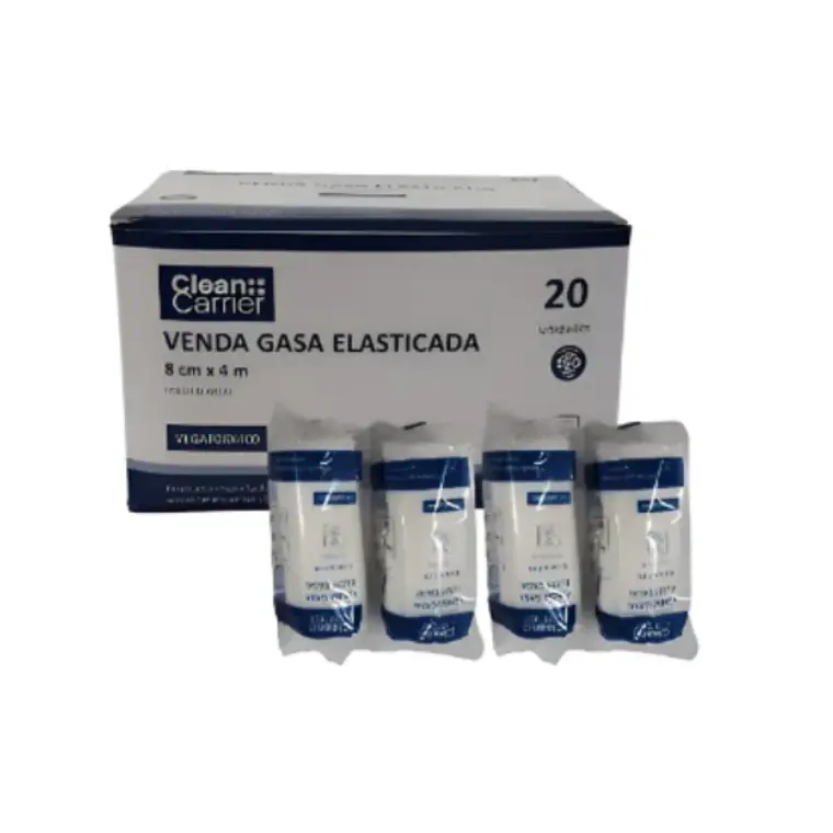 CRANBERY VENDA GASA ELASTICADA 8 CM X 4 M X 20 UND (DM) 1