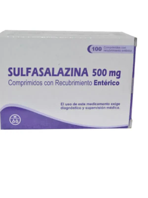 Sulfasalazina 500 mg  100 Comprimidos. Pharmamerica