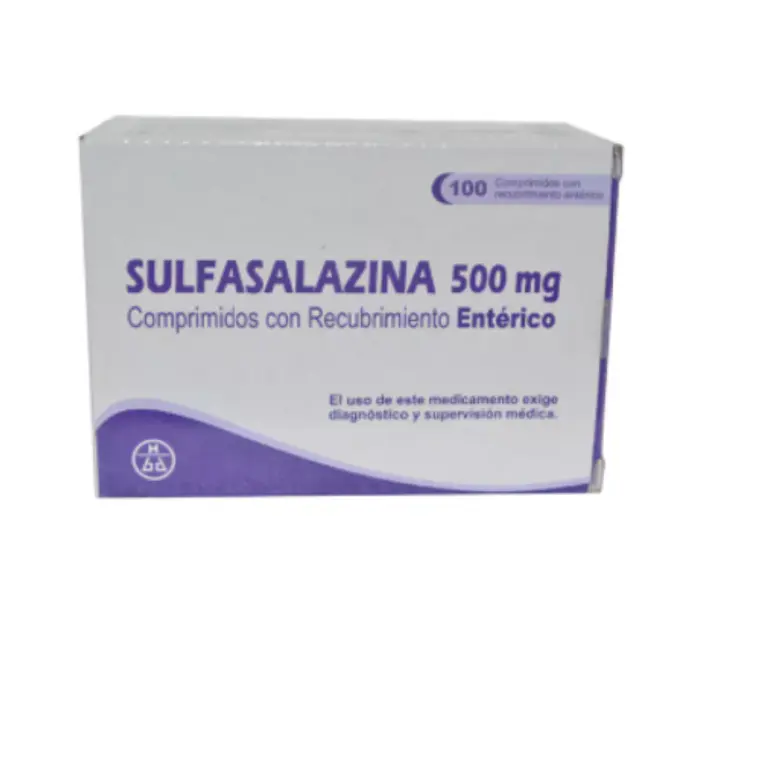 Sulfasalazina Com 500 Mg X 100 Pharmamerica 1