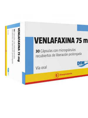 Venlafaxina (B) 75 mg 30 Cápsulas recubiertas. Difem