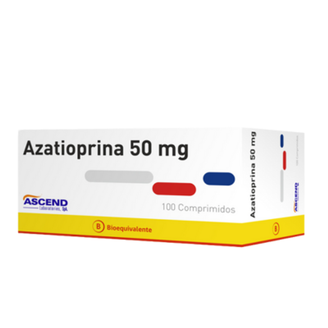 AZATIOPRINA COM 50 MG X 100 ASCEND (BE) 1