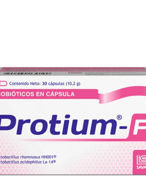 Protium-F Probióticos 30 Cápsulas.