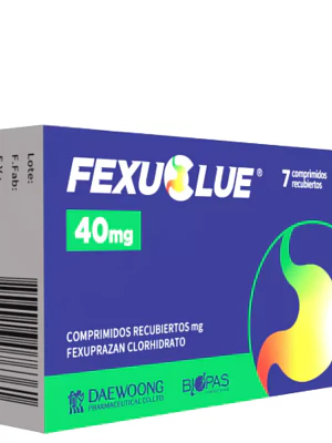 Fexuclue Fexuprazan 40 mg 7 Comprimidos recubiertos.