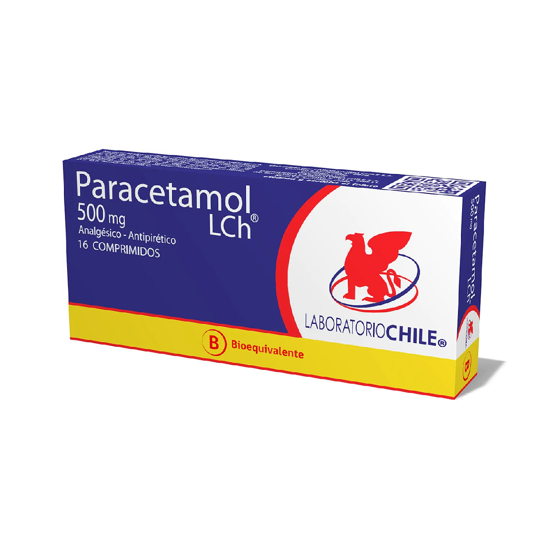 Paracetamol 500 mg 16 comprimidos 1