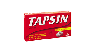 Tapsin Analg Rojo Com X 12