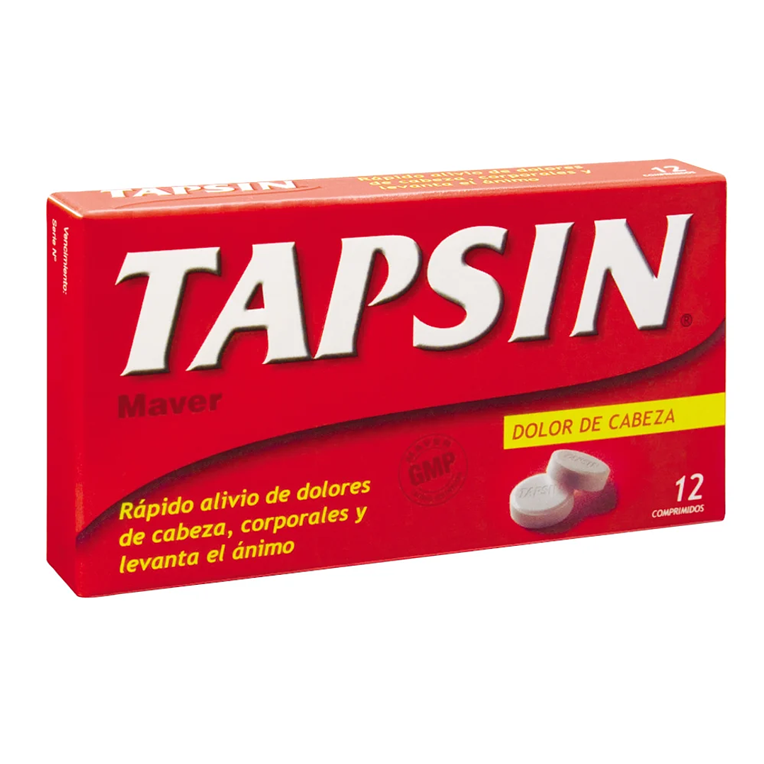 Tapsin Analg Rojo Com X 12 1