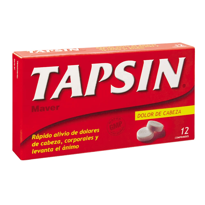 Tapsin Analg Rojo Com X 12 1